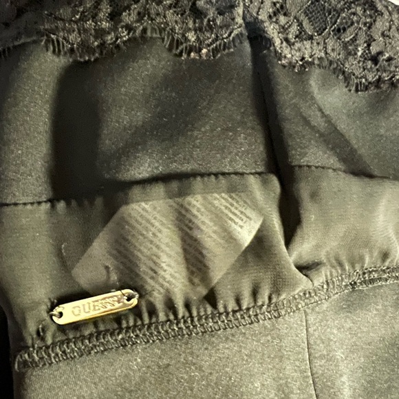 Black long sleeve top with lace - Picture 4 of 7